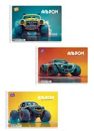 Набір альбомів для малювання 3 шт. Альбом Школярик 20 арк. А4 8028 4823088243949