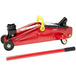 Домкрат підкатний CarLife 2 т 135-350 мм у кейсі (FJ610P)