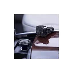 FM модулятор Baseus T Shaped S-09A 2 х USB Type-A, microSD Black (CCMT000001) - мініатюра 7