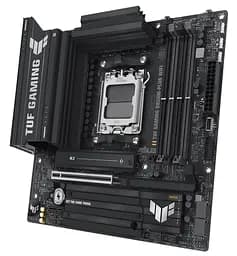 Материнська плата AM5 Asus TUF GAMING B850M-PLUS WIFI, B850, 4xDDR5, Int.Video (CPU), 4xSATA3, 3xM.2, 1xPCI-E 5.0 x16, 1xPCI-E 4.0 x1, ALC1220P, Realtek 2.5Gb, WiFi 6E, Bluetooth 5.3, 10xUSB 3.2 / 6xUSB 2.0, HDMI/DP, MicroATX - мініатюра 4
