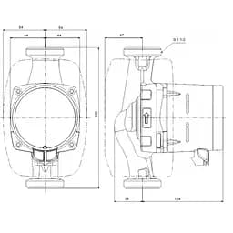 Циркуляційний насос Grundfos Alpha2 15-60 130 (99411114) - мініатюра 4