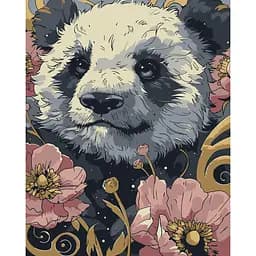 Картина по номерам "Цветочная пандочка" Art Craft 11697-AC 40х50 см