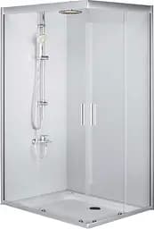 Душевая кабина Am.Pm Gem Twin Slide 120x90 см прозрачное стекло хром W90UG-404-120290-MT, Универсальная, прозрачная, хром