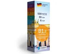 Настольная игра English Student Карточки для изучения немецкого языка English Student средний уровень В1.2 (укр.) (591226009)