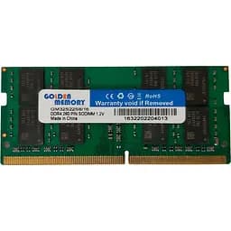 Модуль пам'яті Golden Memory DDR4 16G SODIMM 3200MHz (GM32S22S8/16)