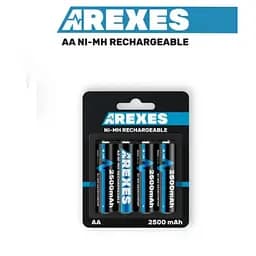 Акумулятор пальчиковий АА Arexes 2500mAh 1.2v NI-MH 1 шт
