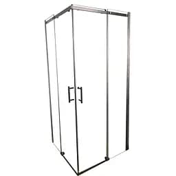 Душова кабіна без піддону Koer SR SC03-90x90x200-TR-07 прозоре скло Easy Clean 6 мм, graphite KR5359, Універсальна, прозорий, графіт - мініатюра 9