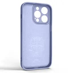 Силиконовый чехол для Apple iPhone 14 Pro, Icon Ring, фиолетовый, панель-накладка, с кольцом-подставкой на 360°, противоударный, возможность использования магнитных держателей, ArmorStandart (ARM68715) - мініатюра 2