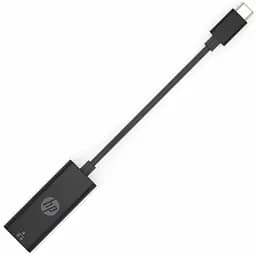 Перехідник USB 3.0 Type-C --> Ethernet RJ45 HP чорний - мініатюра 3