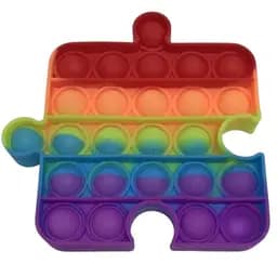 Сенсорна іграшка Pop it пазл різнокольоровий веселка