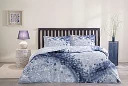 Постільна білизна Rex Blue Ранфорс / простирадло на резинці Tac pbe0051585