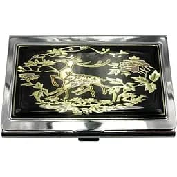 Візитниця No brand срібляста 9.5x6.5x0.5 см