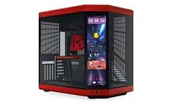 Корпус Hyte Y70 Midi Tower Touch Infinite - Black Cherry (CS-HYTE-Y70TTI-RB)