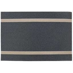 Сервірувальна серветка під тарілку з люрексом Eurogold 30х45 см сіра (2144)