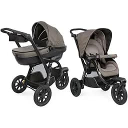 Коляска 2 в 1 Chicco Activ3 темно-бежевая (87087.34.01)