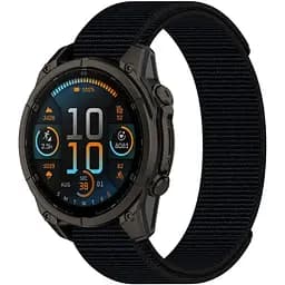 Ремінець DK CDK для Garmin MARQ Driver 22mm Nylon Sport Loop (018558) (black) - мініатюра 2