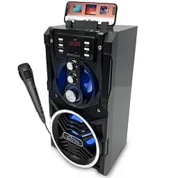 Акустична система 1.0 Media-Tech 18W, Bluetooth/FM/AUX/SD/USB/КАРАОКЕ чорна - мініатюра 5