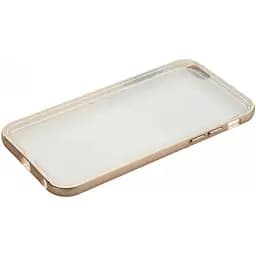 Бампер Toto Aluminum +TPU bumper case iPhone 5/5s Gold - мініатюра 3
