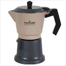 Гейзерна кавоварка Maxmark 300 мл на 6 чашок рожева (MK-AL4110)