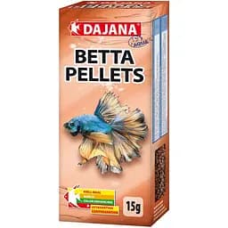 Корм Dajana Betta Pelets для півників та інших лабіринтових риб 15 г