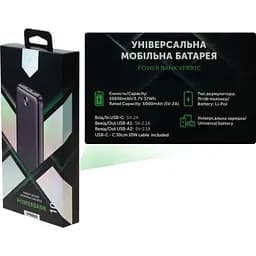Батарея універсальна Vinga 10000 mAh 10W Black (VPBB10) - мініатюра 7