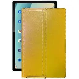 Чехол StatusCASE из экокожи для планшета Blackview Tab 11 Желтый