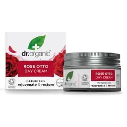 Дневной крем для омоложения и восстановления кожи с маслом розы Отто Dr.Organic 50 мл