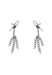 Зажимы для сосков с кисточками Feral Feelings - Nipple clamps Tassels Feral Feelings SO3785 97929