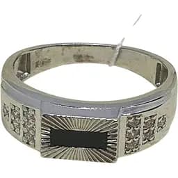 Серебряное мужское кольцо Vegas с фианитами. 60028Р 20,5