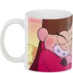 Кухоль GeekLand Gravity Falls Mabel and Waddles GF.02.20 330 мл білий - мініатюра 2