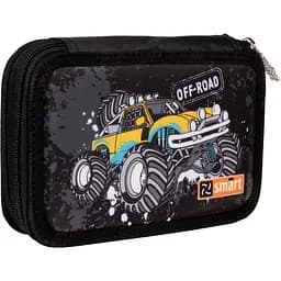 Пенал твердий Smart HP-01 Monster Truck, 13х21х4 см, чорний (533287)