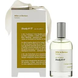 Парфумована вода оригінал Miller et Bertaux Study #17 100 мл