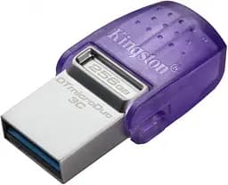 Flash Drive Kingston DT Duo 3C 256GB 200MB/s dual USB-A + USB-C (6807198) - мініатюра 3