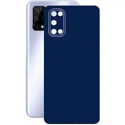 Захисна плівка StatusSKIN для Realme 7 5G 2020 Корпус Вініл Синій металік