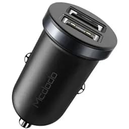 Автомобільний зарядний пристрій Mcdodo CC-6601 USB 2х 2.4A mini black (21894)