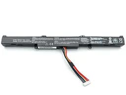 Акумулятор A41N1501 для Asus ROG GL752VW, G752VW, N552V, N552VX, N752VX, GL752, N551VW (14.4V 2600 mAh 37.4Wh) - мініатюра 2