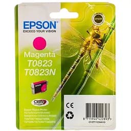 Картридж Epson T0823 Magenta