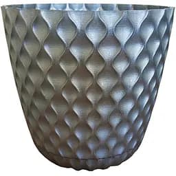 Горщик для квітів Alyaplastik Venus 10 л сірий (11819)