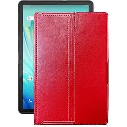 Чехол StatusCASE из экокожи для планшета Blackview Tab 10 Pro Красный