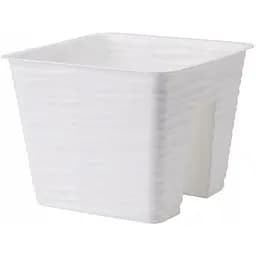 Горшок Form-Plastic Sahara кашпо на перила-27 8.35 л белый (4450-011)