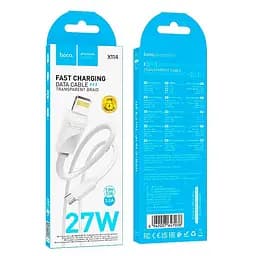 Кабель Hoco Type-C to Lightning Energy PD charging data cable X114 1 м 27W/3A - мініатюра 2