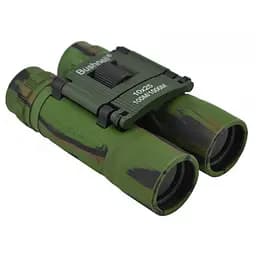 Бинокль туристический с чехлом камуфляж Bushnell 2675-1 10х25