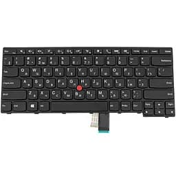 Клавіатура для ноутбука LENOVO (ThinkPad: E450, E450c, E455 series) rus, black - мініатюра 2