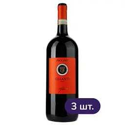 Вино Piccini Chianti DOCG червоне сухе 12.5% 4.5 л (3 шт. х 1.5 л)