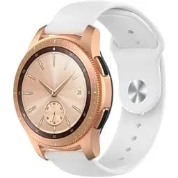 Ремінець DK CDK для Garmin Vivomove Trend 20mm Silicone Sport Band (011908) (white) - мініатюра 4