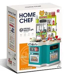 Кухня 922-180 висота 92 см, помпова подача води, парогенератор, звук, світло, 113 аксесуарів, в коробці (6967587401016)