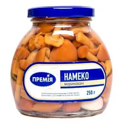 Грибы Премія Намеко маринованные, стерилизованные, 250 г (582678)