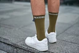 Шкарпетки DexShell Ultra Thin Crew OG водонепроникні XL хакі - мініатюра 5
