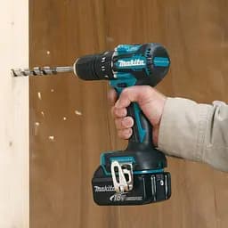 Makita Шуруповерт-дриль DHP487Z акум 18В 0-500/0-1700 об/хв 40/25Нм 1.4кг без АКБ та зарядного пристрою - мініатюра 3