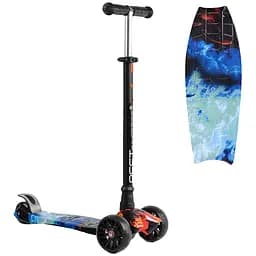 Самокат Best Scooter 75.5-87х55.5х13 см Разноцветный 000254960